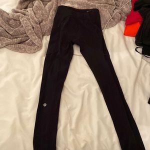 Wunder under with pockets lululemon leggings